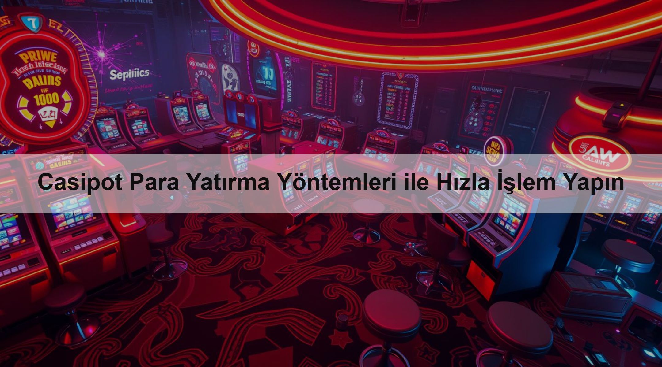 Casipot Para Yatırma Yöntemleri ile Hızla İşlem Yapın